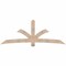 Ekena Millwork Davenport Smooth Timber Gable Bracket, Douglas Fir, 96"W x 36"H x 1 1/2"D x 5 1/2"F, 9/12 Pitch GBW096X36X0206DAV00SDF - alternate 1